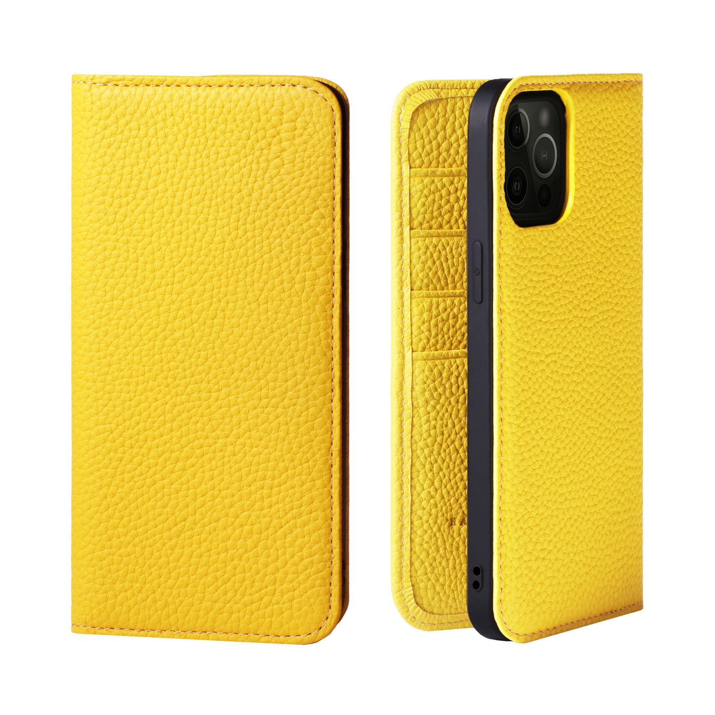 Genuine Leather Flip iPhone case with card holder (PH)