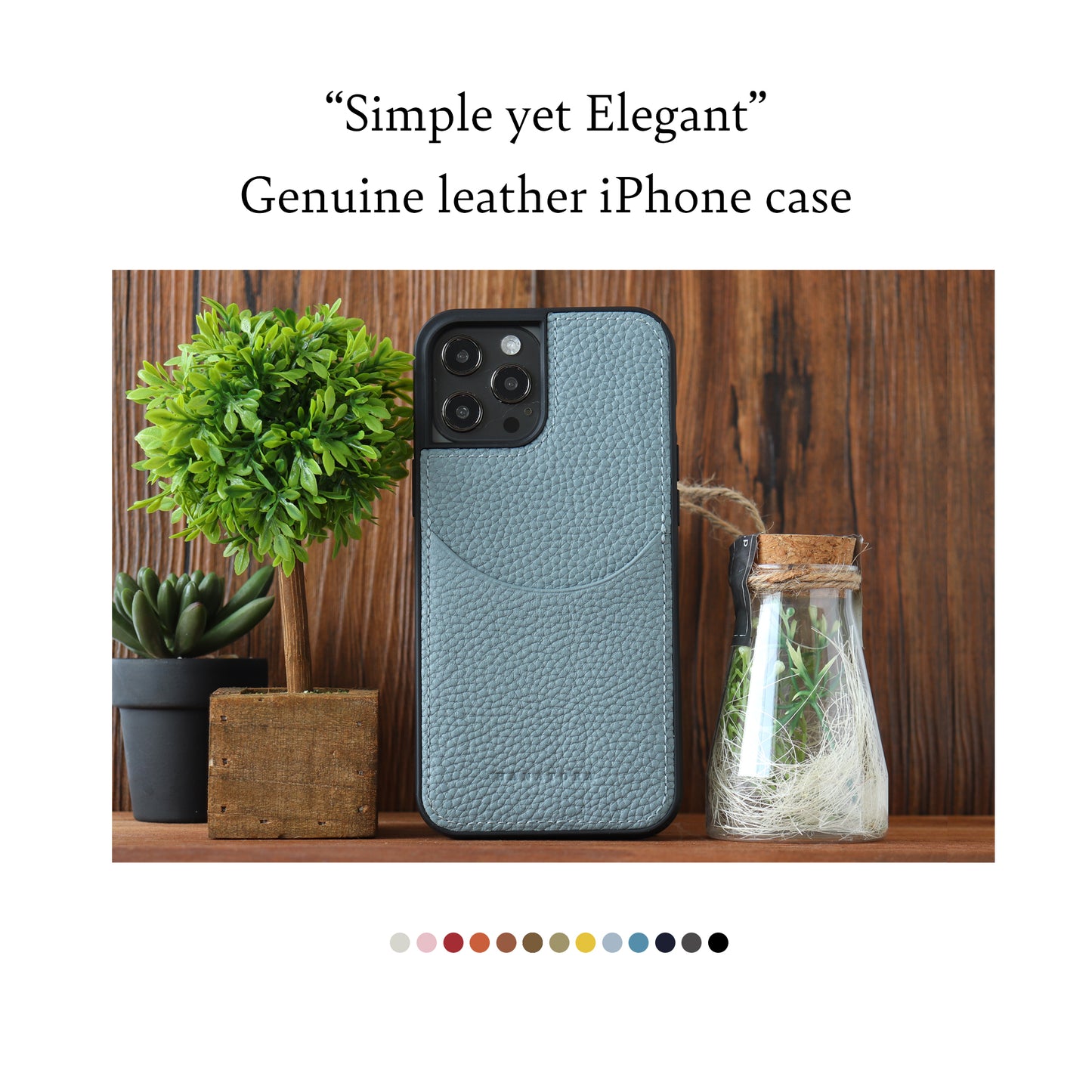 Genuine Leather iPhone case (CPG)