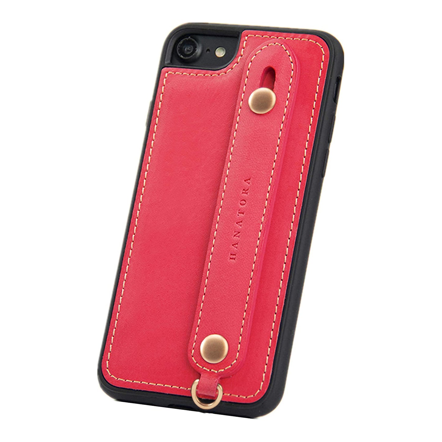 Oiled leather iPhone case with back belt (GH)