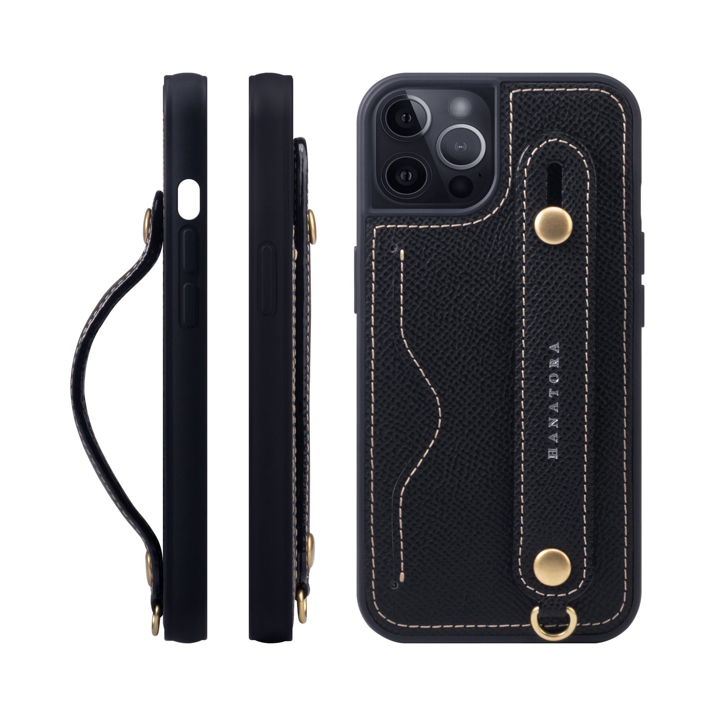 Genuine Leather iPhone case with back belt (NCGH)