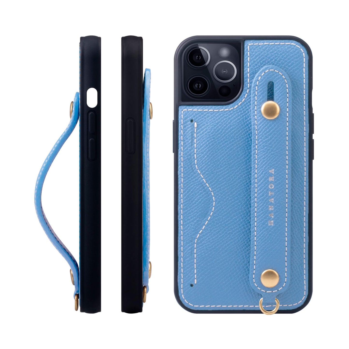 Genuine Leather iPhone case with back belt (NCGH)