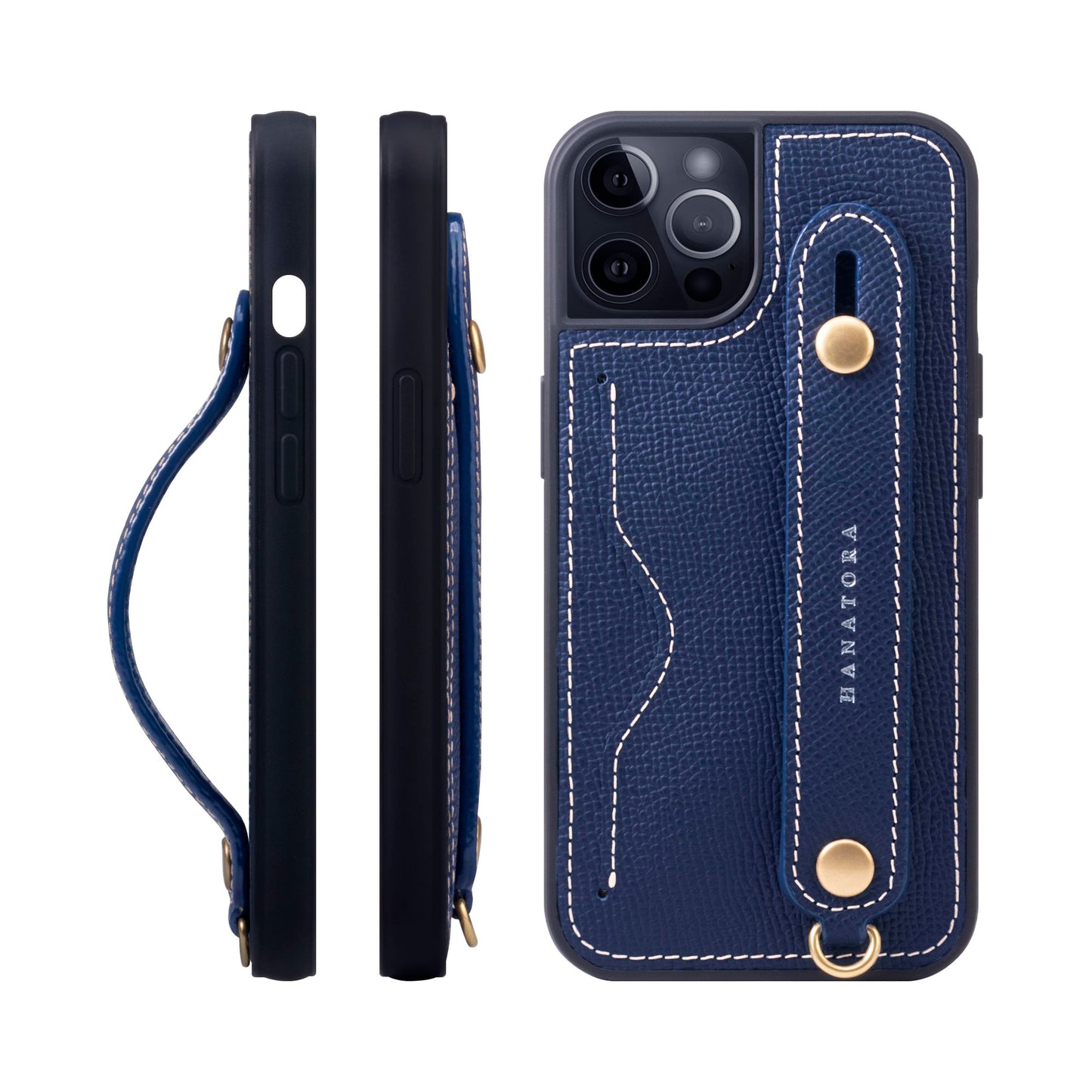 Genuine Leather iPhone case with back belt (NCGH)