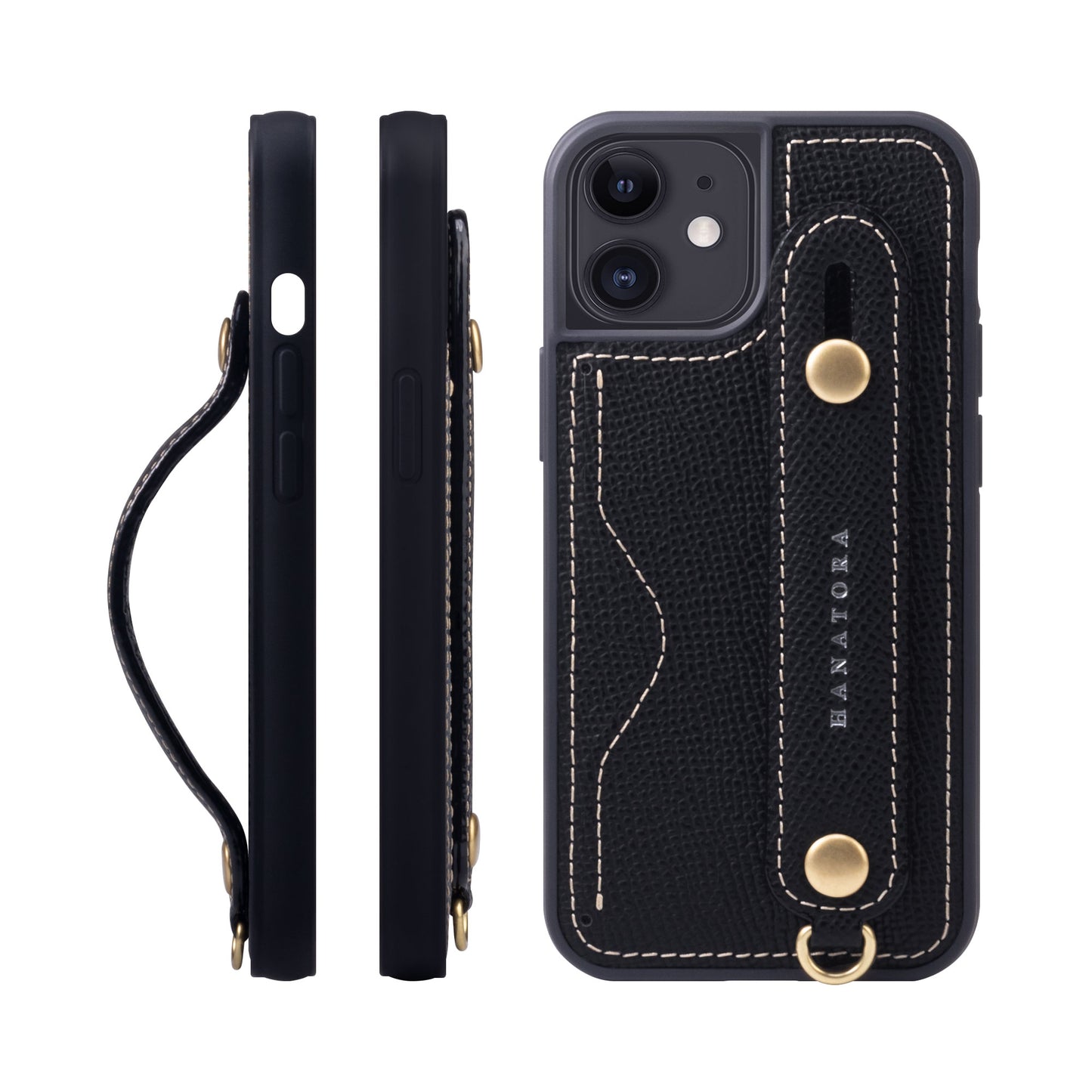 Genuine Leather iPhone case with back belt (NCGH)