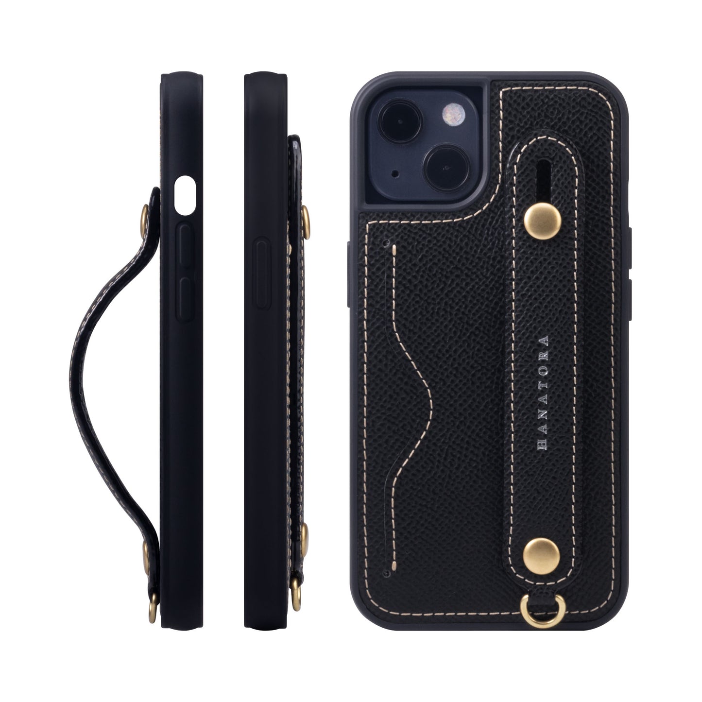 Genuine Leather iPhone case with back belt (NCGH)