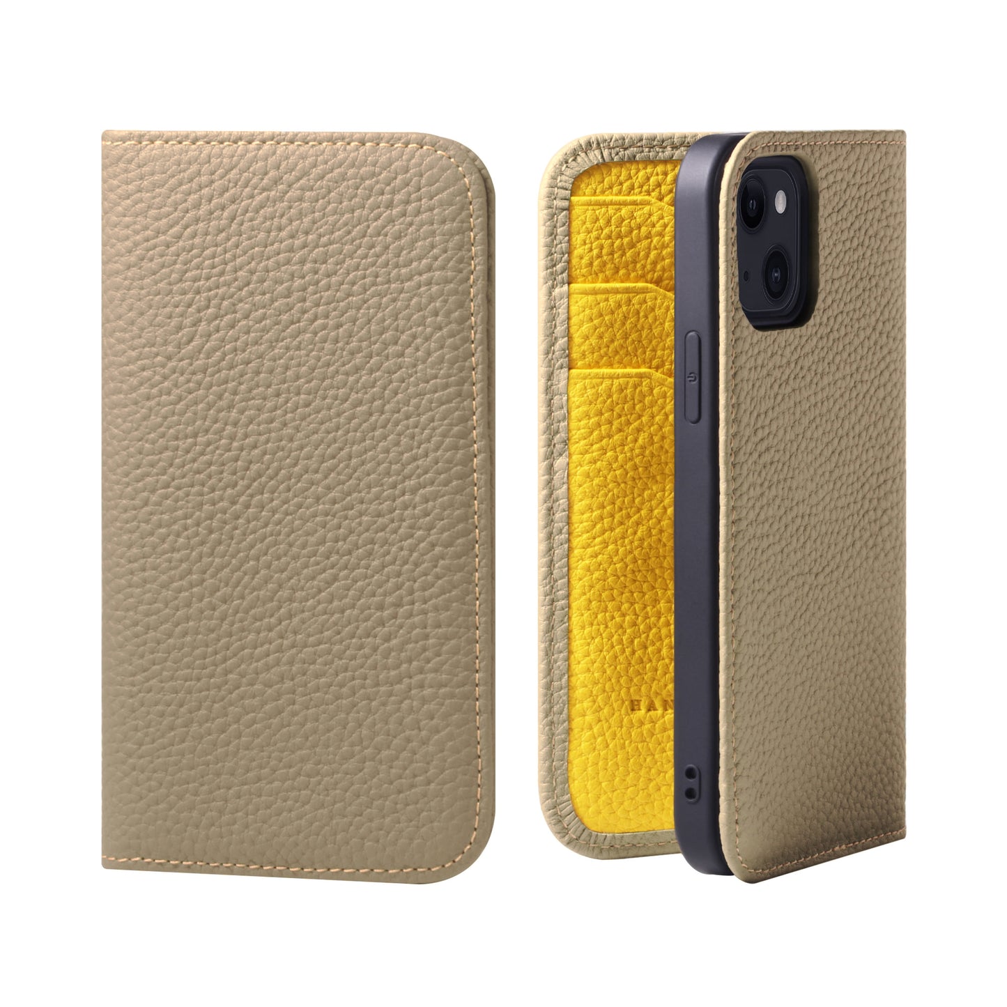 Genuine Leather Flip iPhone case with card holder (PH-X)