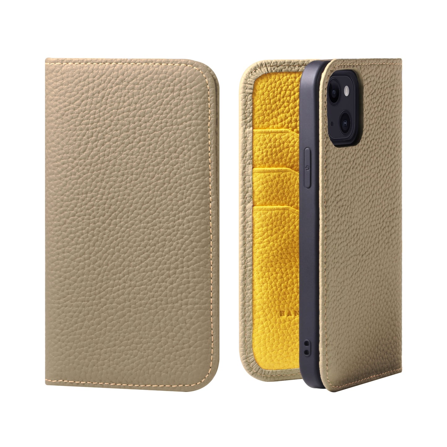 Genuine Leather Flip iPhone case with card holder (PH-X)