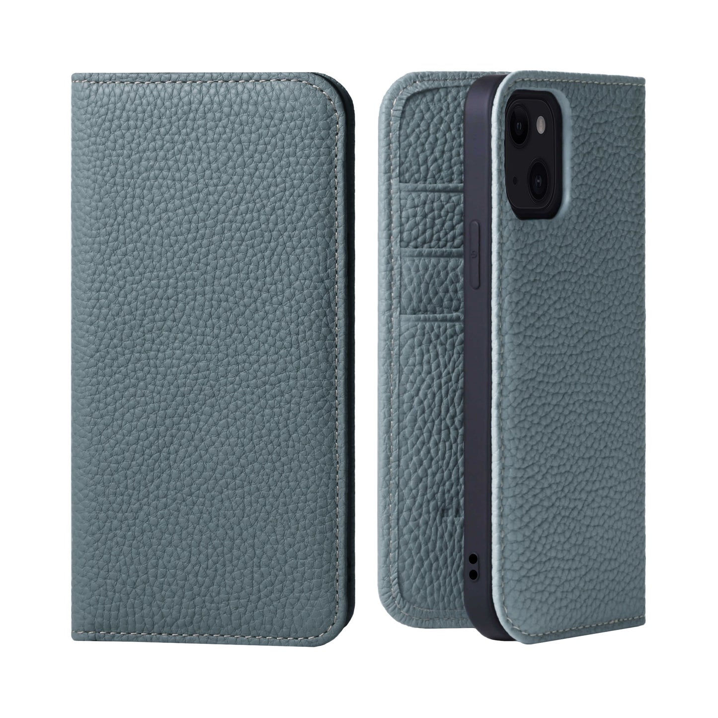 Genuine Leather Flip iPhone case with card holder (PH)