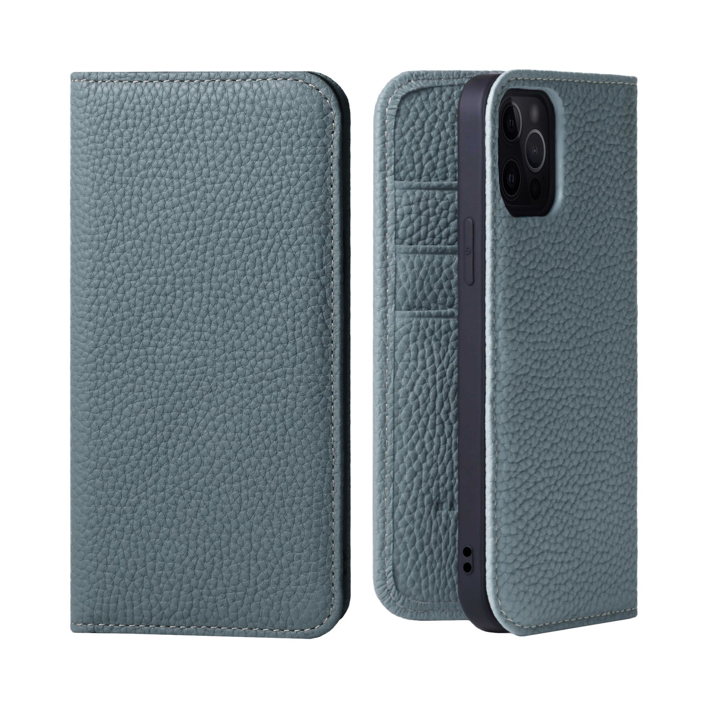 Genuine Leather Flip iPhone case with card holder (PH)