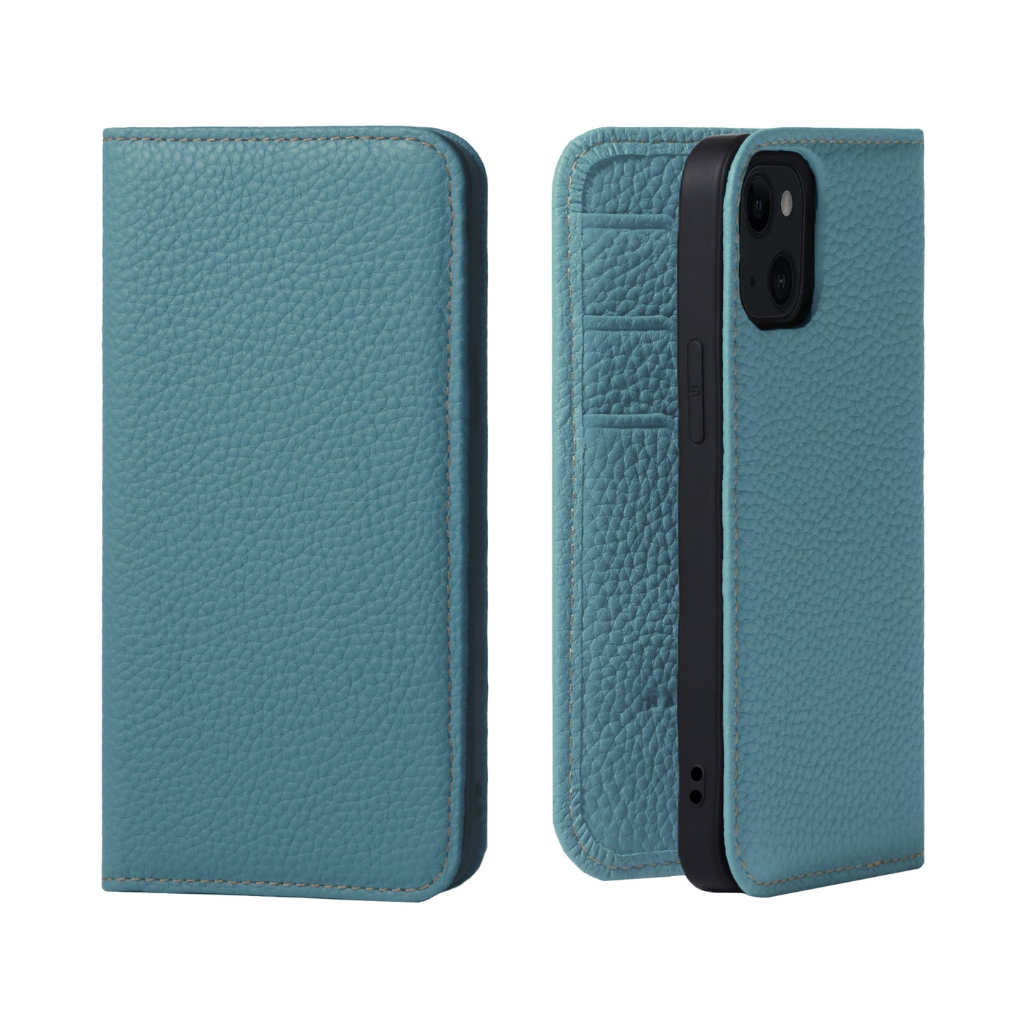 Genuine Leather Flip iPhone case with card holder (PH)