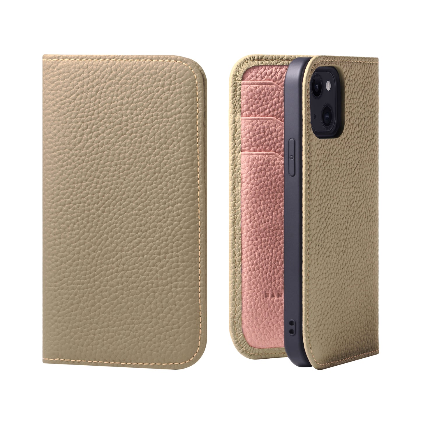 Genuine Leather Flip iPhone case with card holder (PH-X)