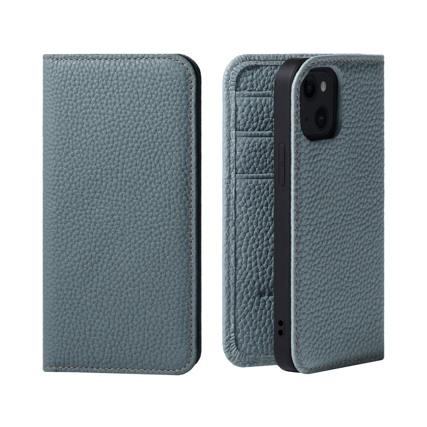 Genuine Leather Flip iPhone case with card holder (PH)