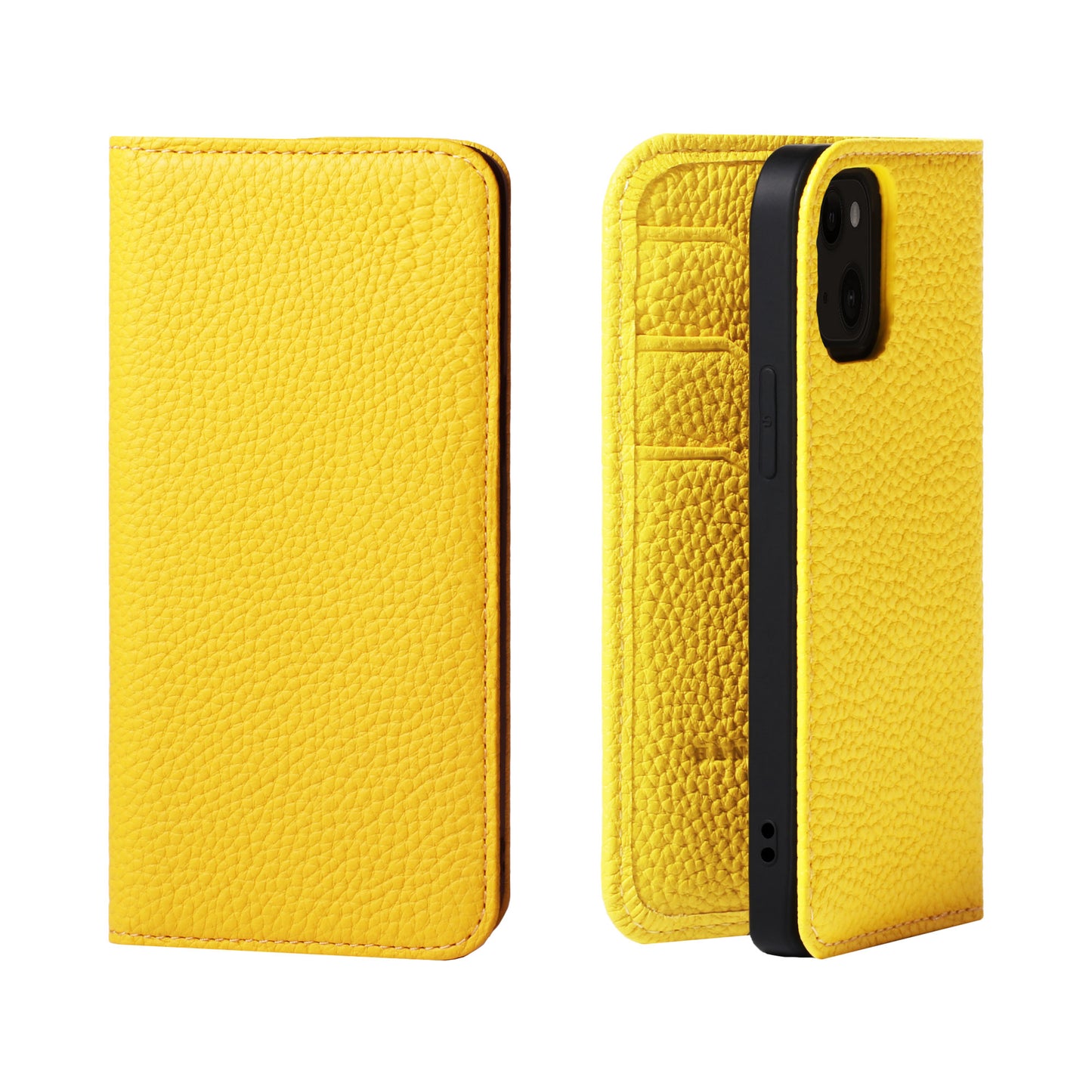 Genuine Leather Flip iPhone case with card holder (PH)