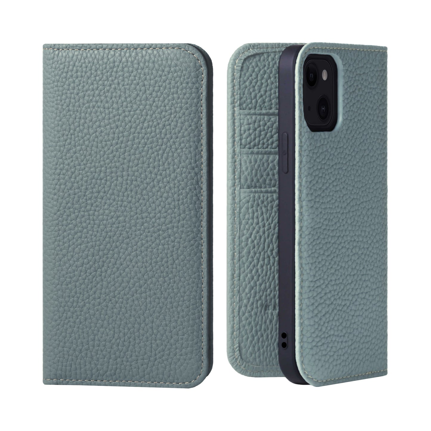 Genuine Leather Flip iPhone case with card holder (PH)