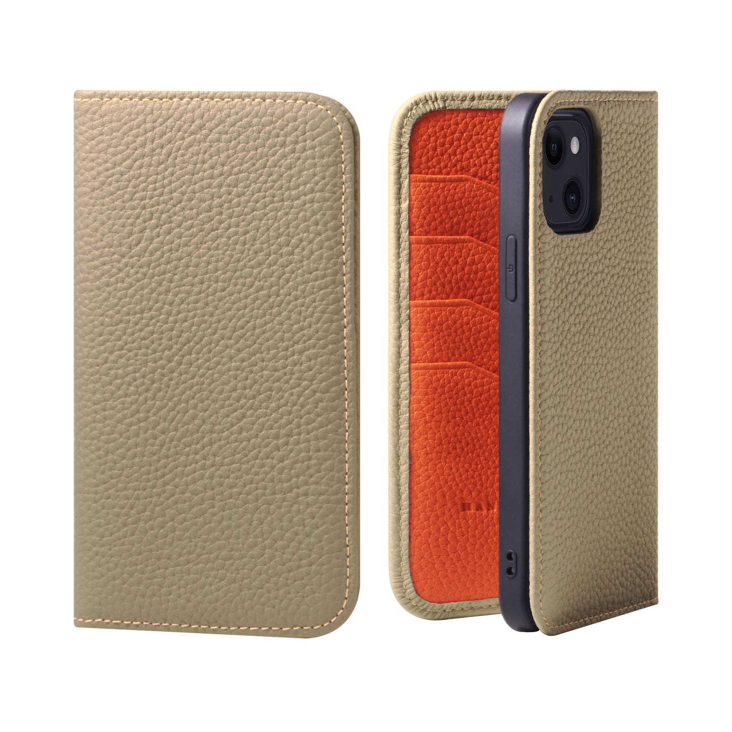 Genuine Leather Flip iPhone case with card holder (PH-X)