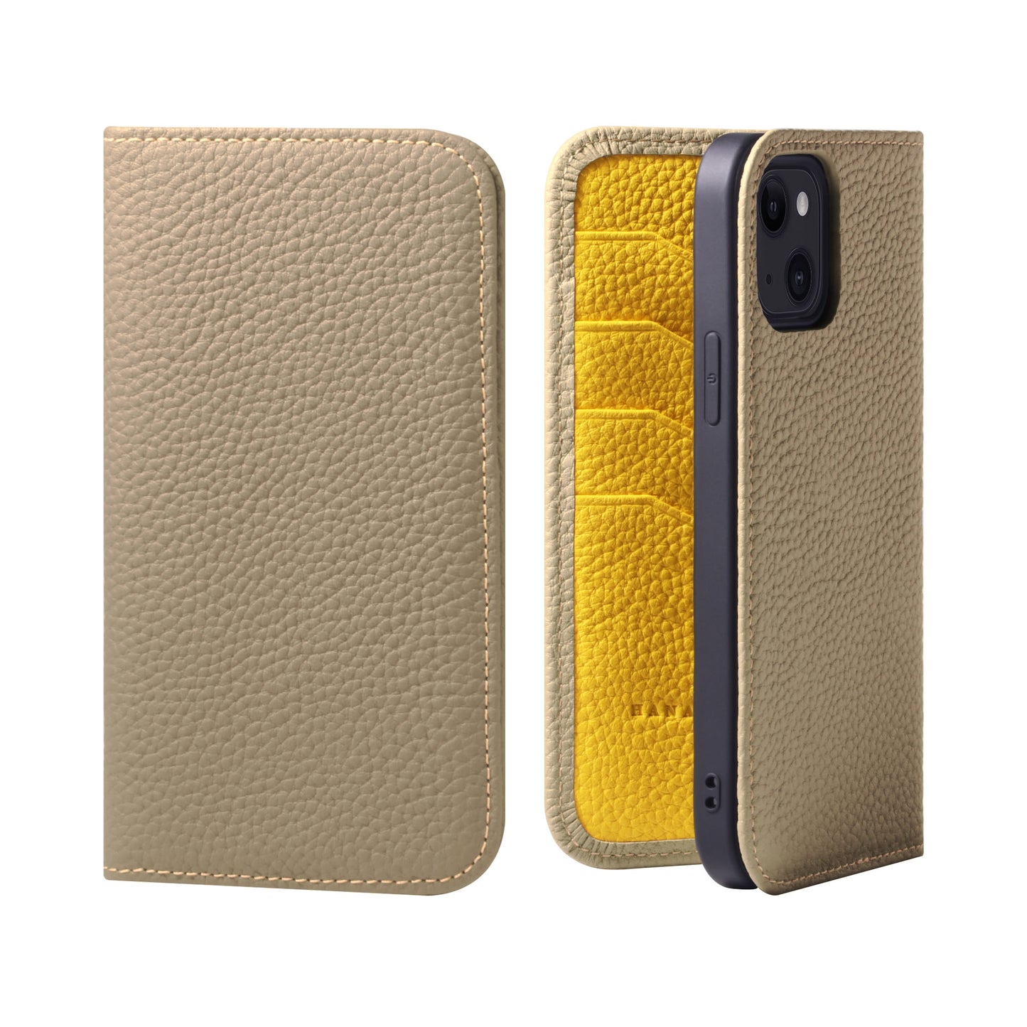 Genuine Leather Flip iPhone case with card holder (PH-X)