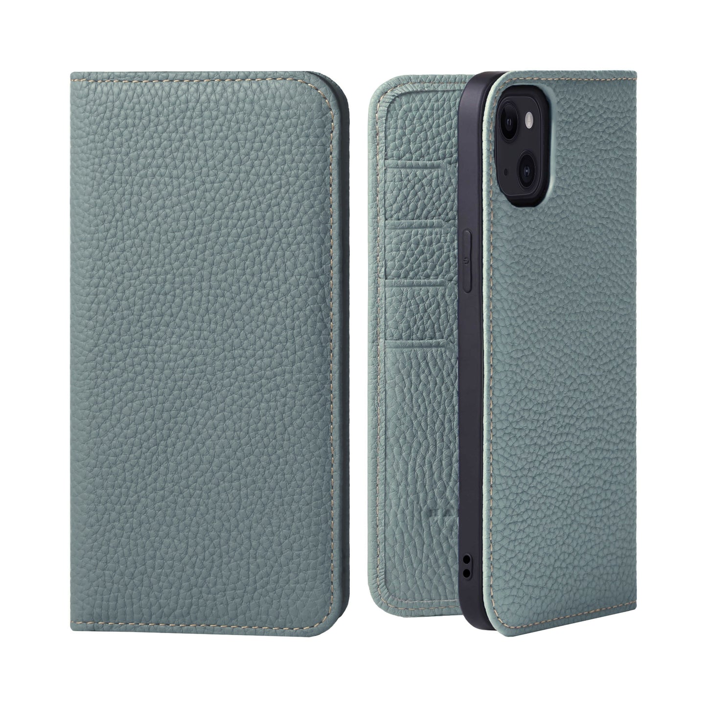 Genuine Leather Flip iPhone case with card holder (PH)