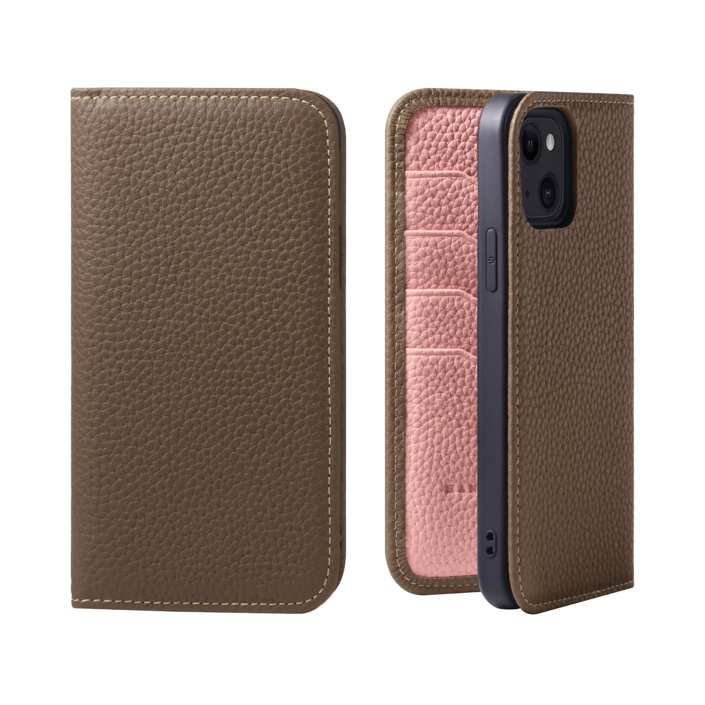 Genuine Leather Flip iPhone case with card holder (PH-X)