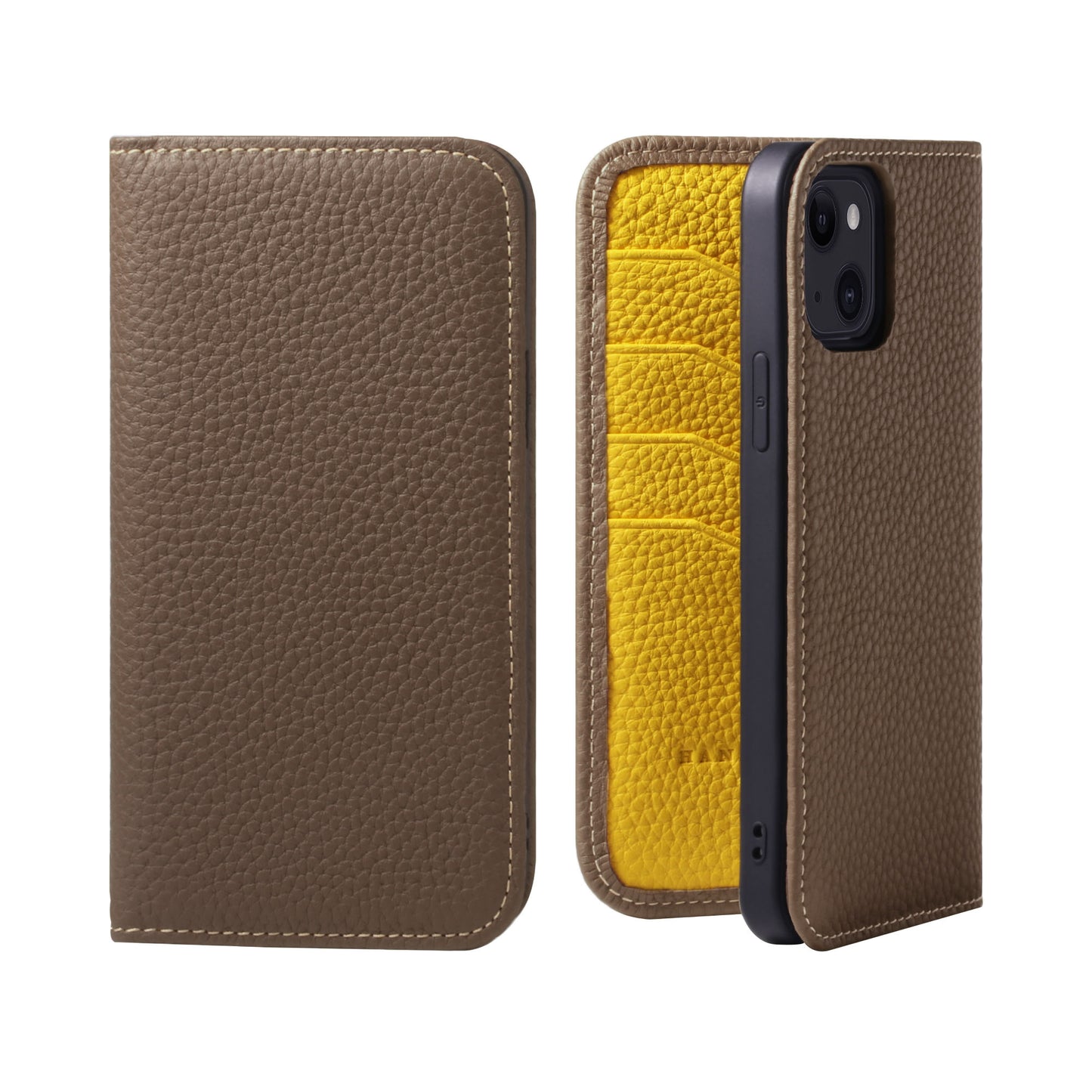 Genuine Leather Flip iPhone case with card holder (PH-X)