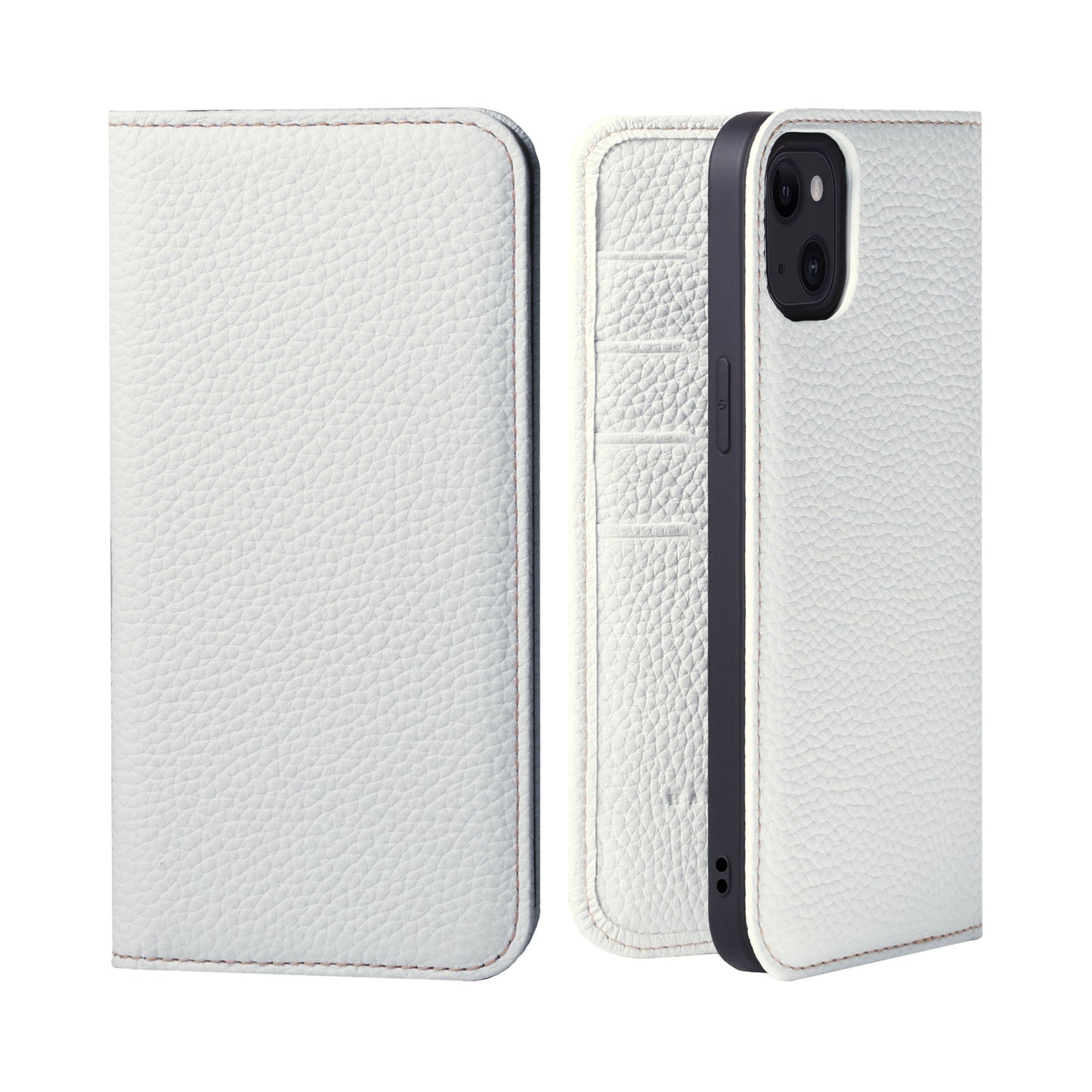 Genuine Leather Flip iPhone case with card holder (PH)