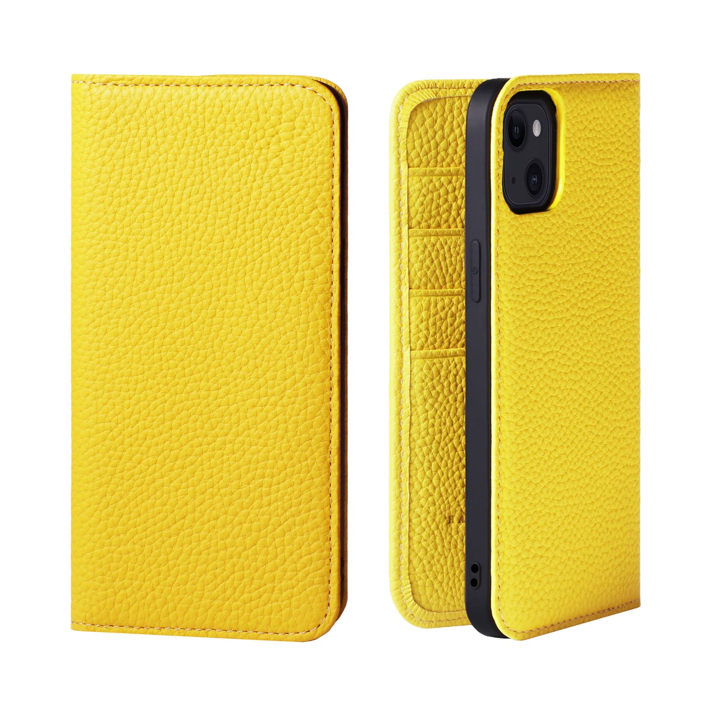 Genuine Leather Flip iPhone case with card holder (PH)