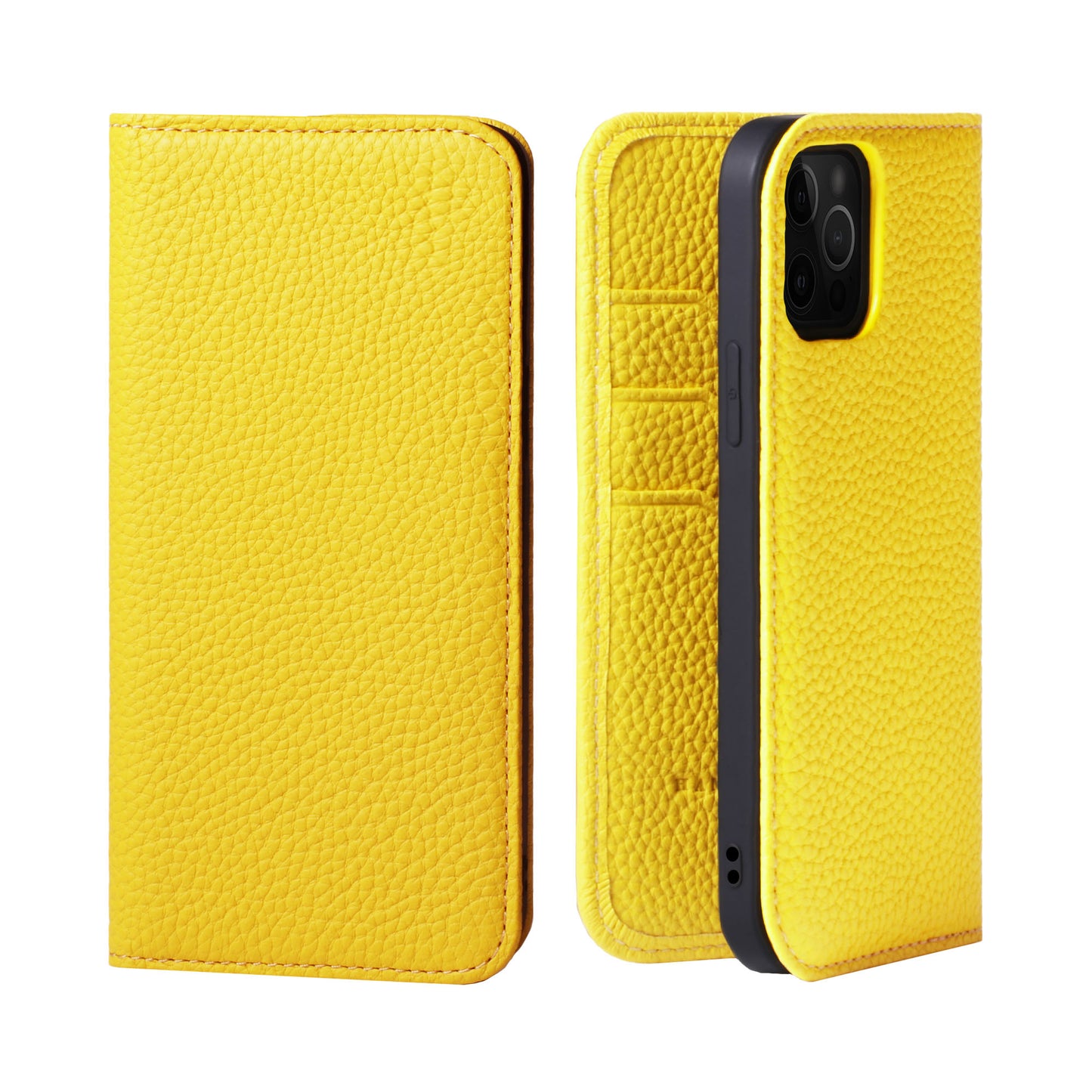 Genuine Leather Flip iPhone case with card holder (PH)