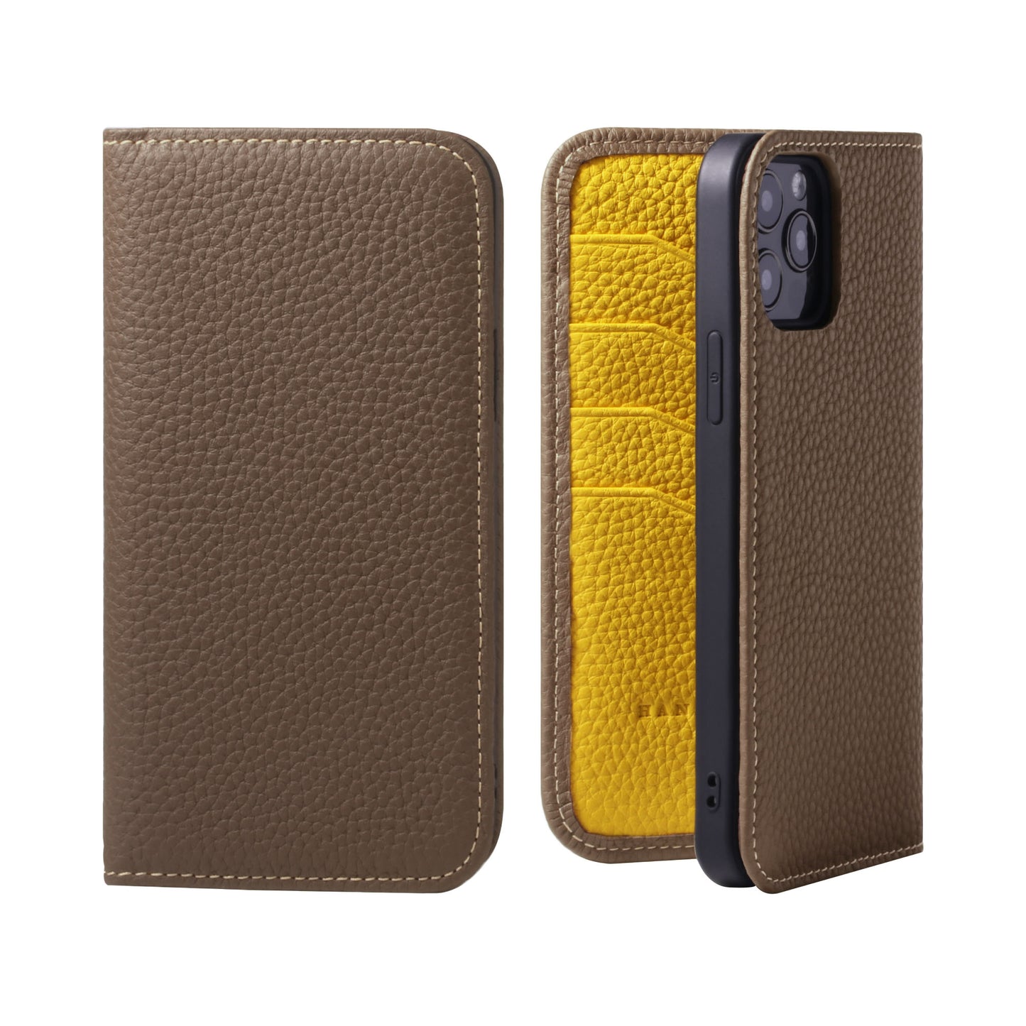 Genuine Leather Flip iPhone case with card holder (PH-X)