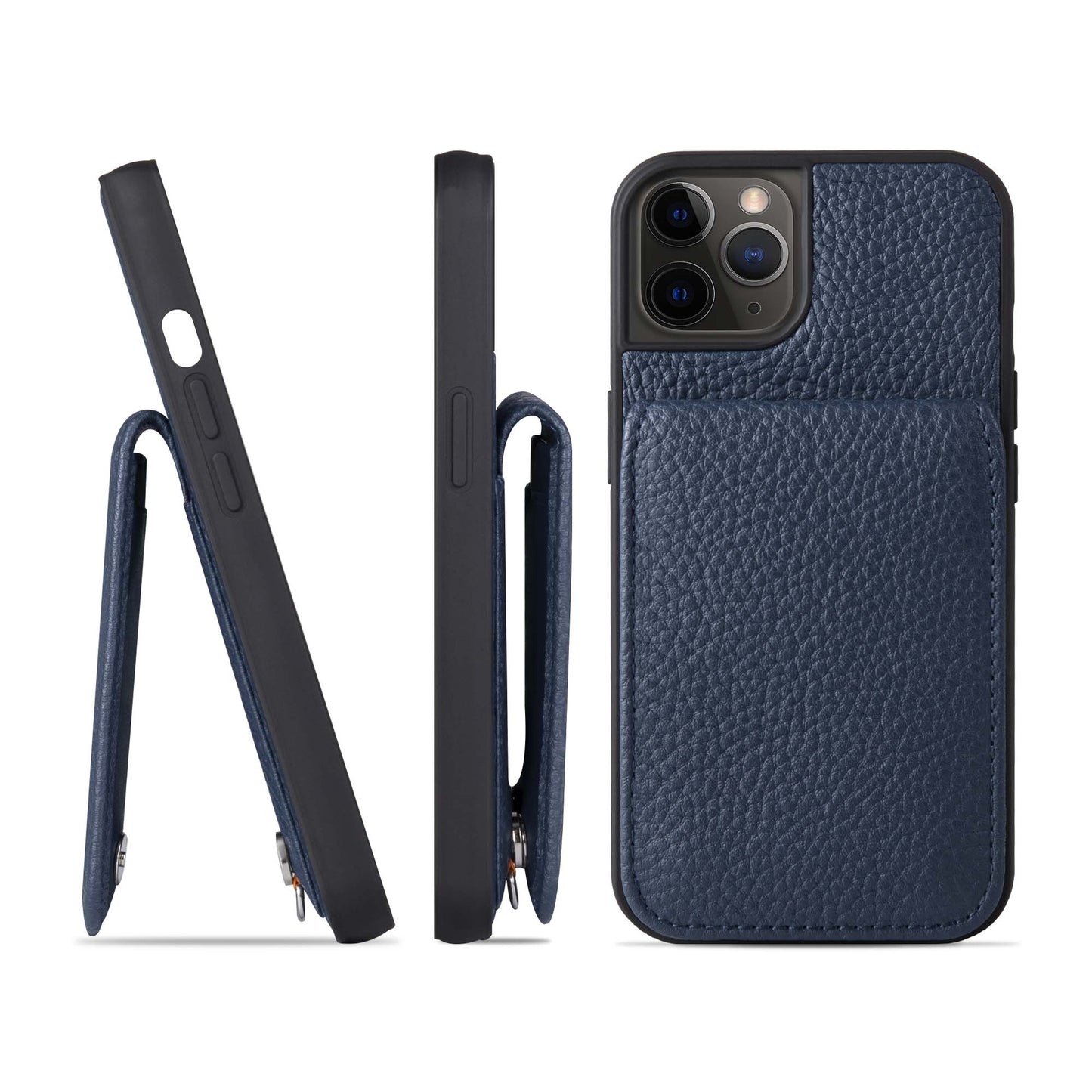 Genuine Leather iPhone case with shoulder strap (SCPG)