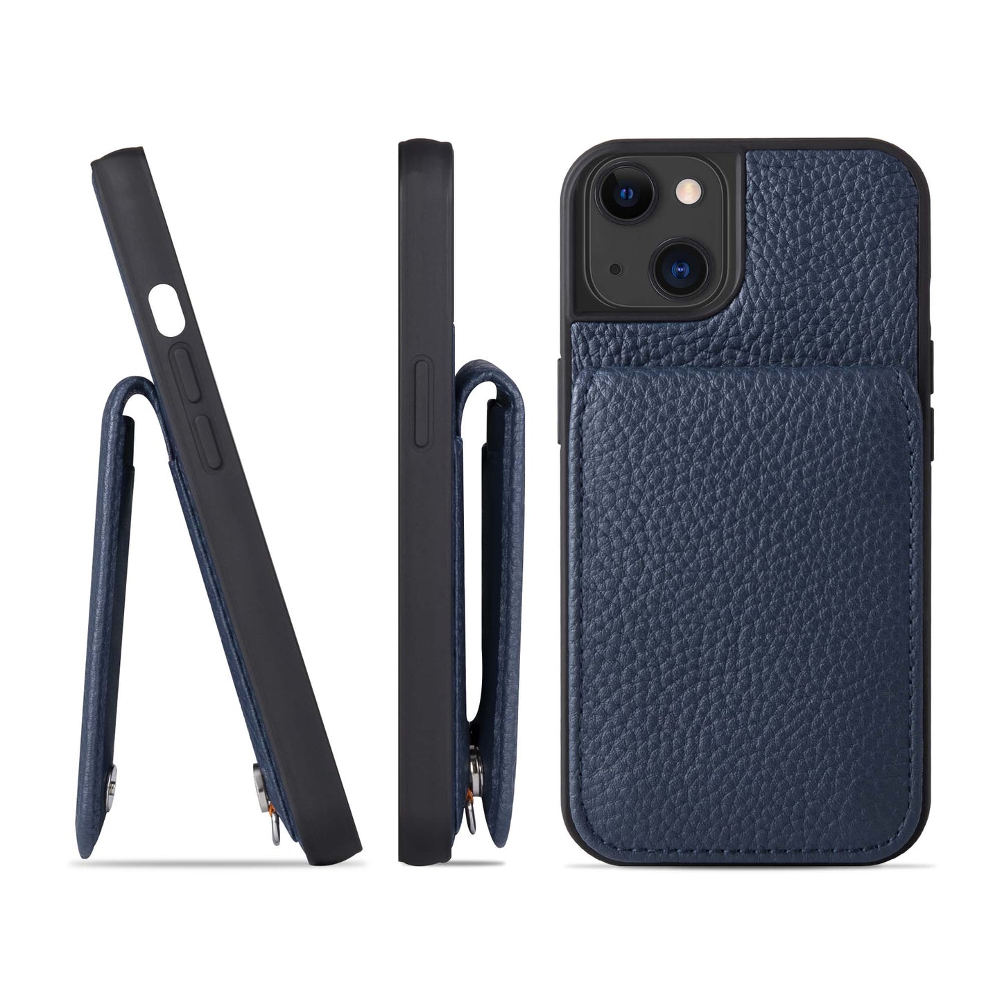 Genuine Leather iPhone case with shoulder strap (SCPG)