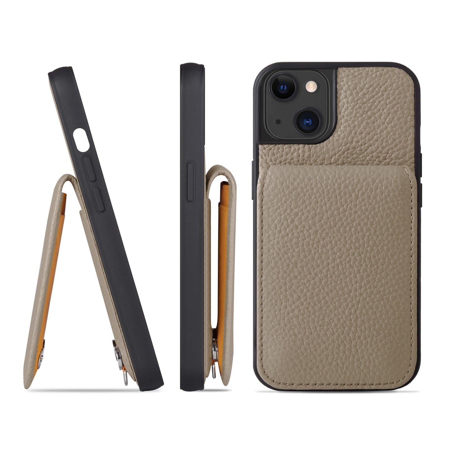 Genuine Leather iPhone case with shoulder strap (SCPG)