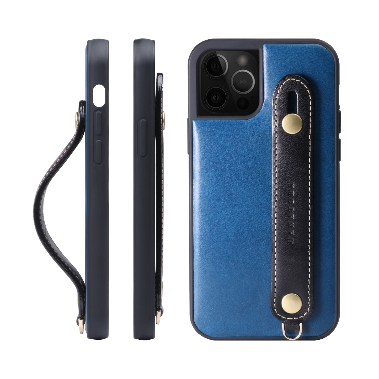 Genuine Leather iPhone case with back belt (TGH)