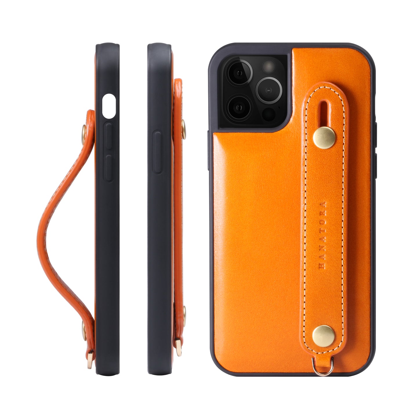 Genuine Leather iPhone case with back belt (TGH)