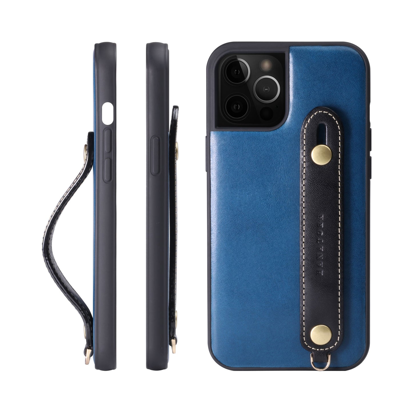 Genuine Leather iPhone case with back belt (TGH)