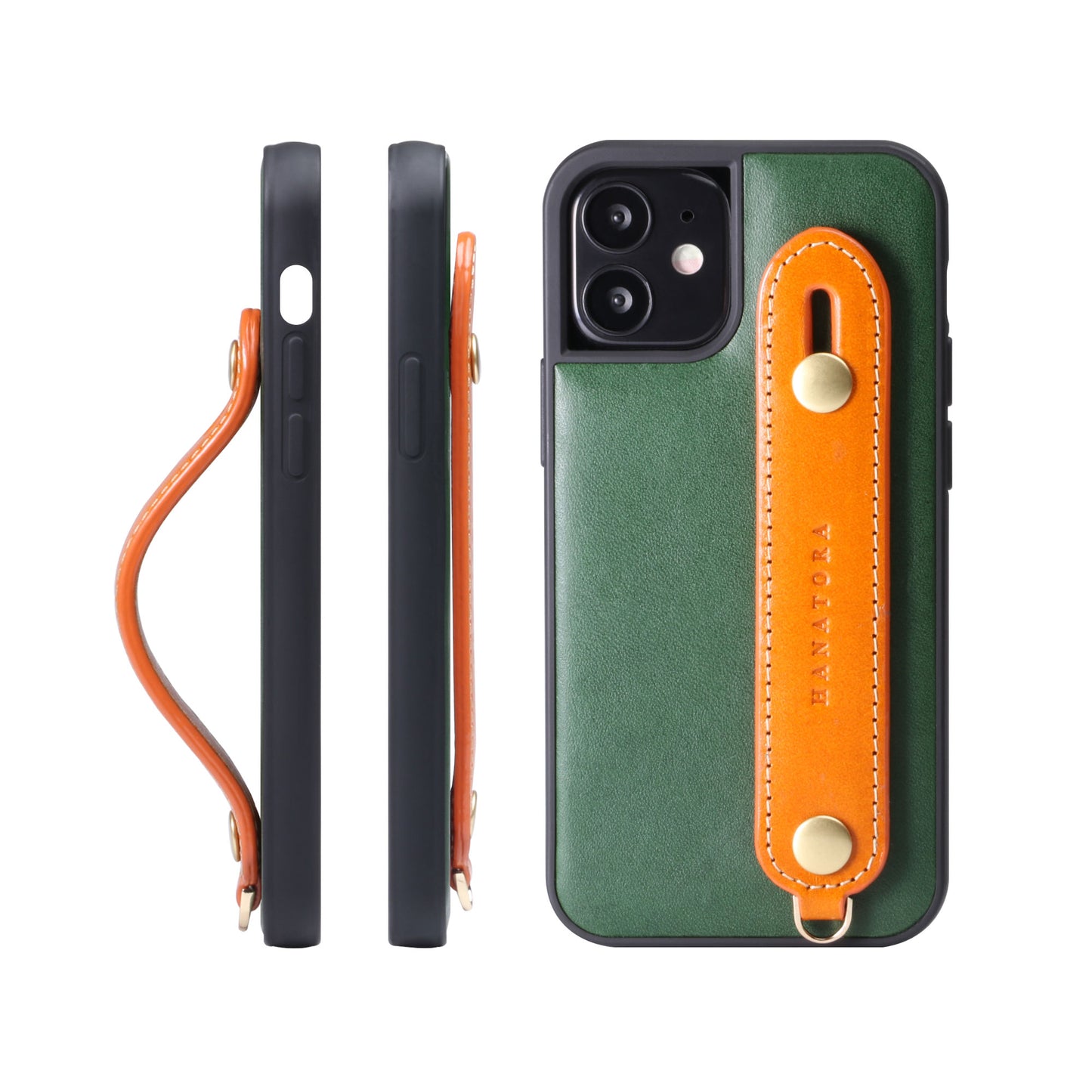 Genuine Leather iPhone case with back belt (TGH)