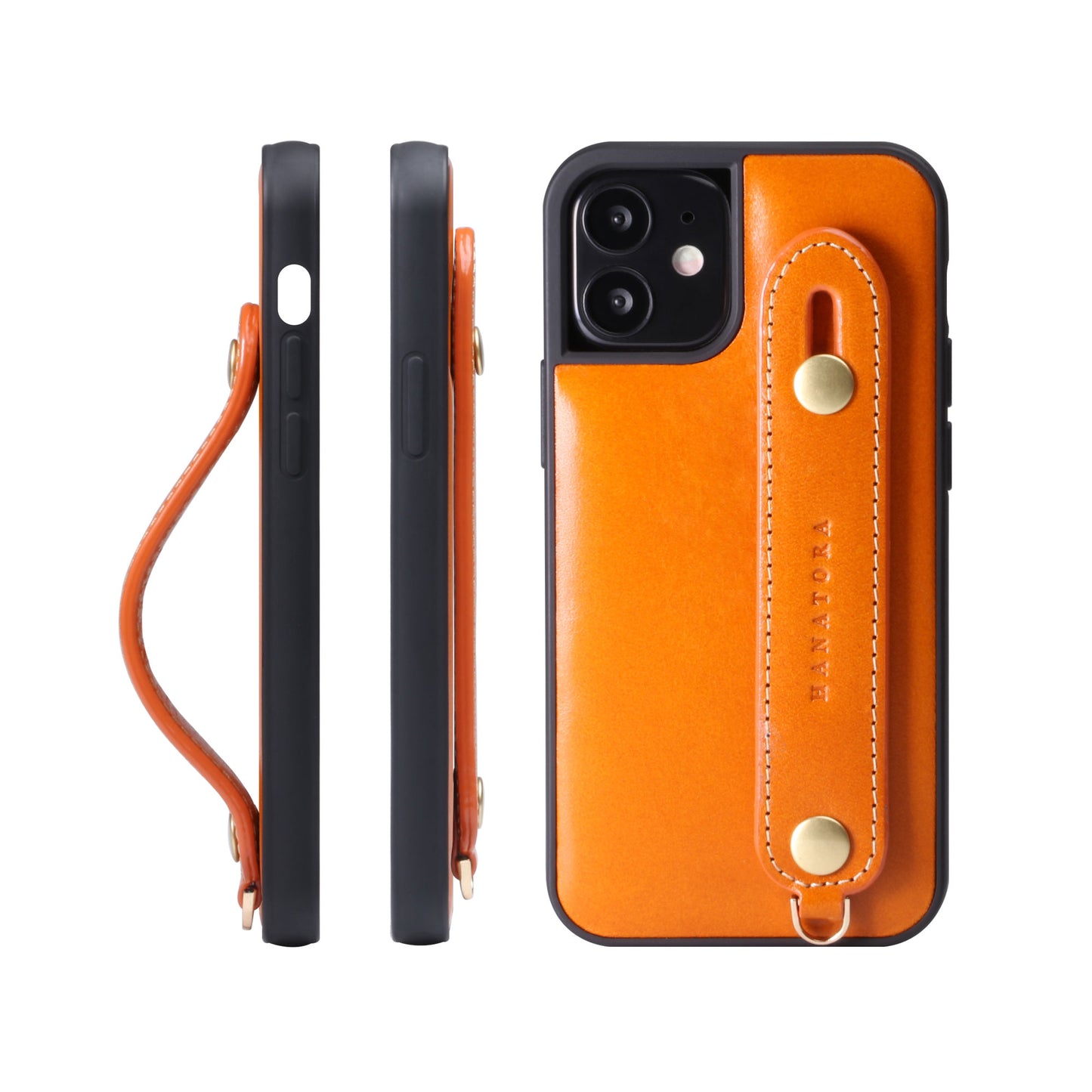 Genuine Leather iPhone case with back belt (TGH)