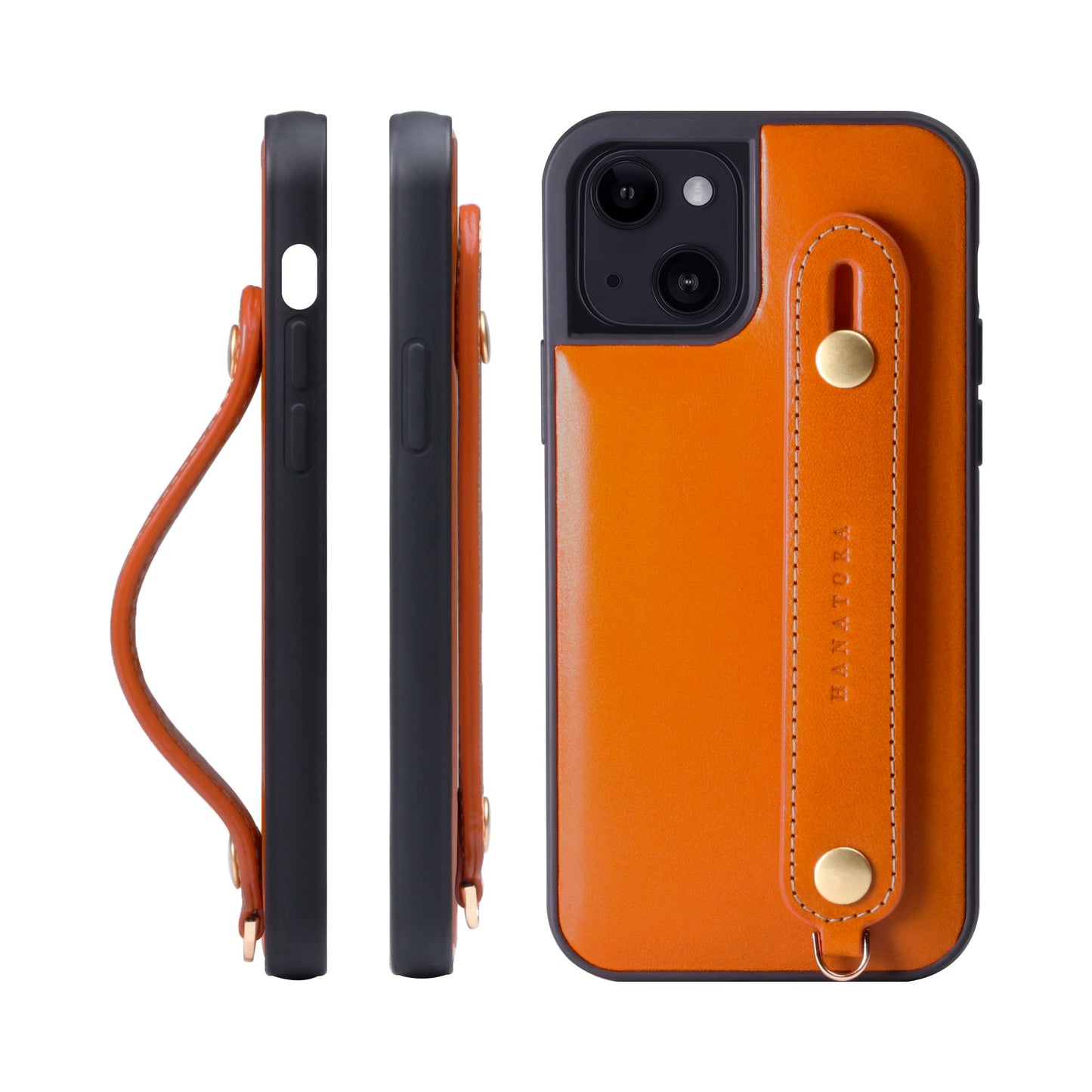 Genuine Leather iPhone case with back belt (TGH)