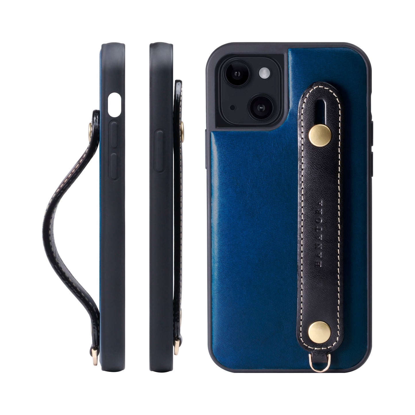 Genuine Leather iPhone case with back belt (TGH)