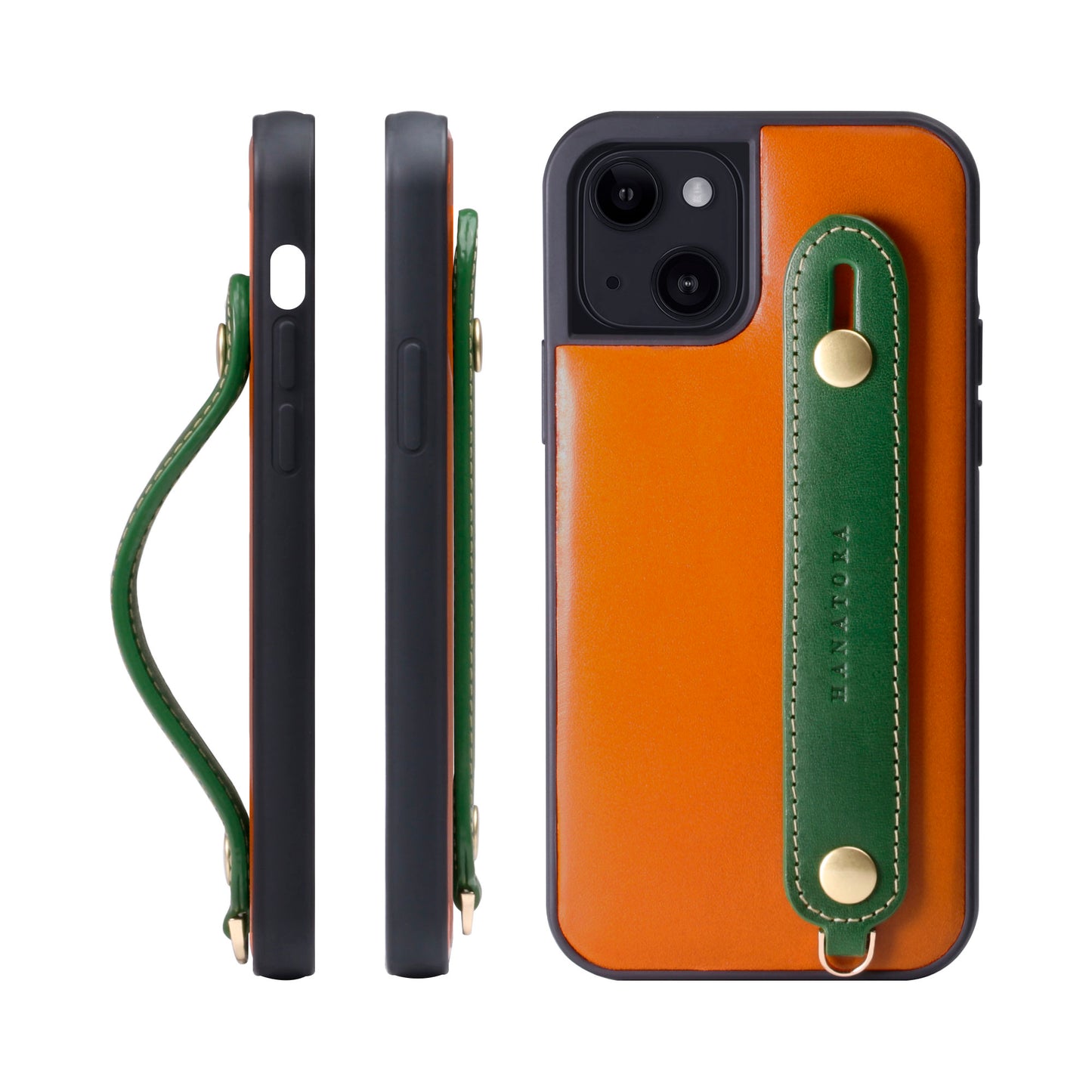 Genuine Leather iPhone case with back belt (TGH)