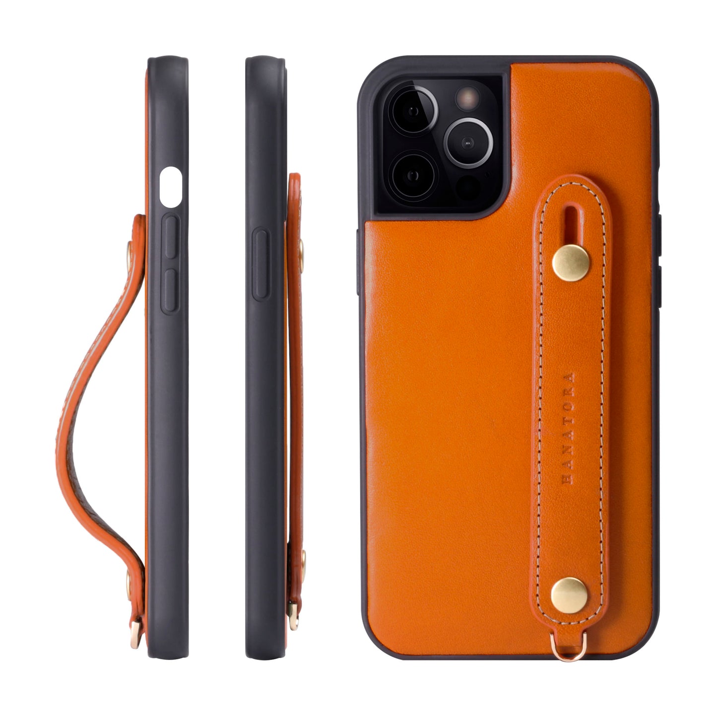 Genuine Leather iPhone case with back belt (TGH)