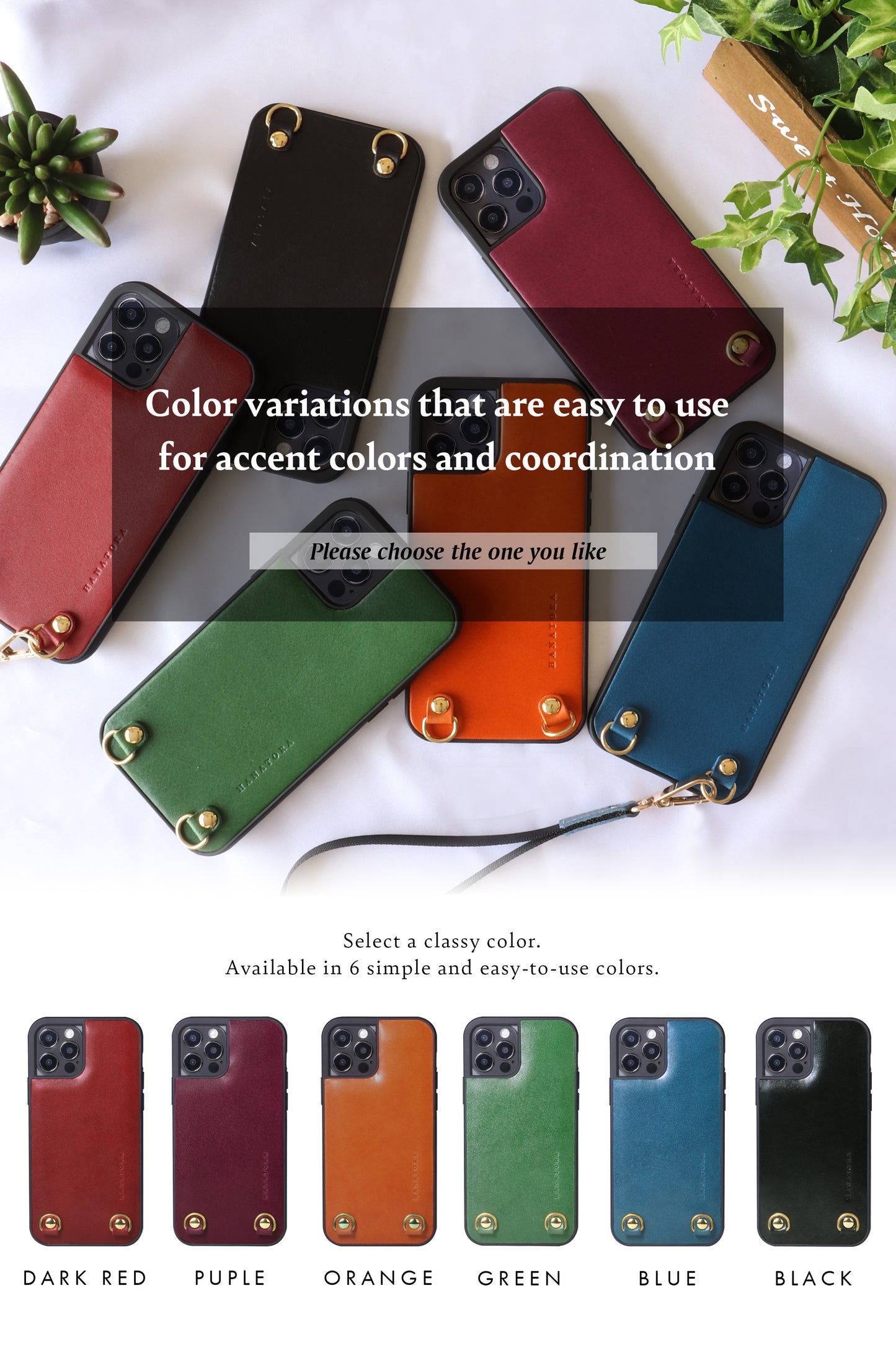 Genuine Leather iPhone case (TGN)